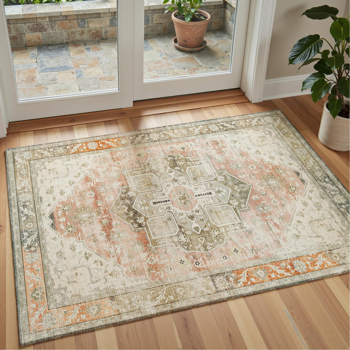 Novera - Vintage Washable Kitchen Rug - 80x150cm – view 8