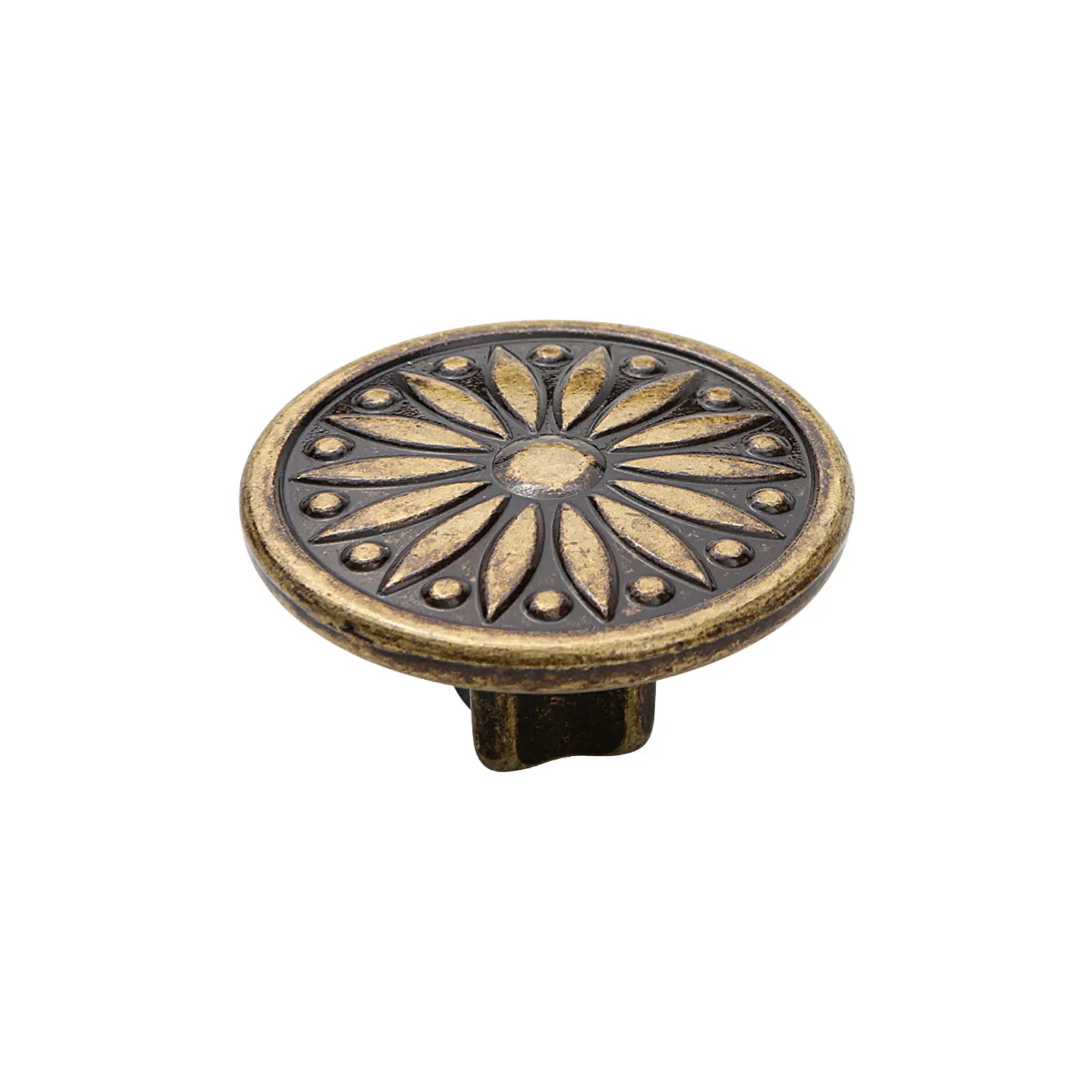 Vintage Round Decorative 40mm Knob - Decor And Decor