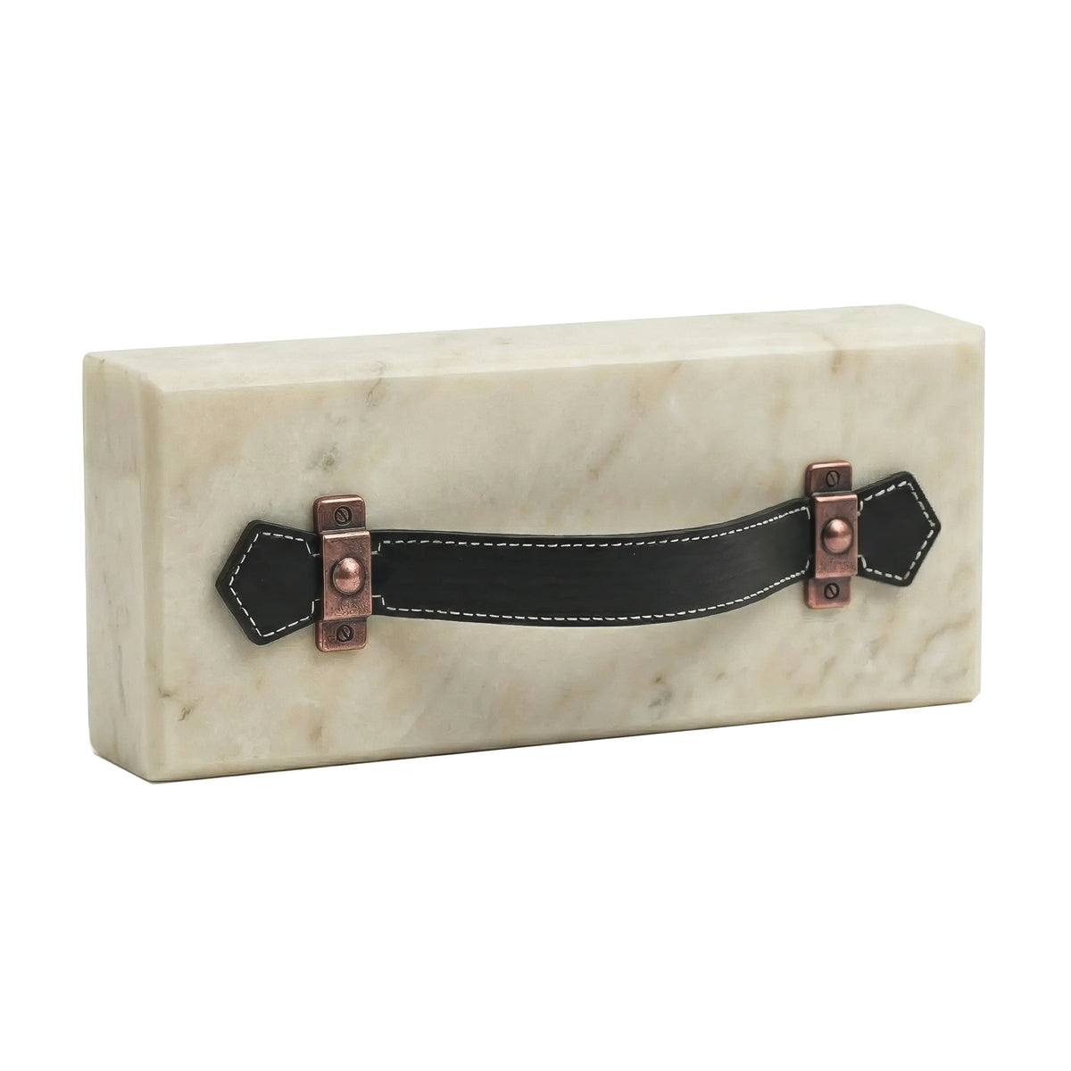 Leather Cabinet Pulls and Strap Handles To Match – view 5