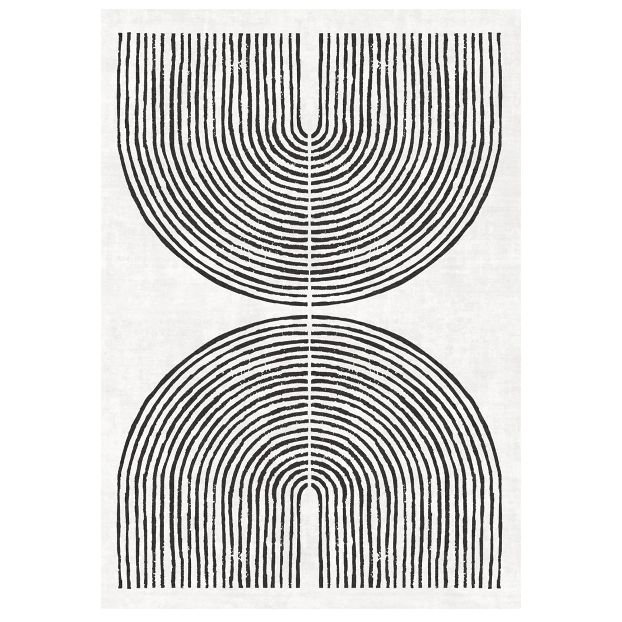 Brayen - Geometric Washable Kitchen Rug - 80x150cm