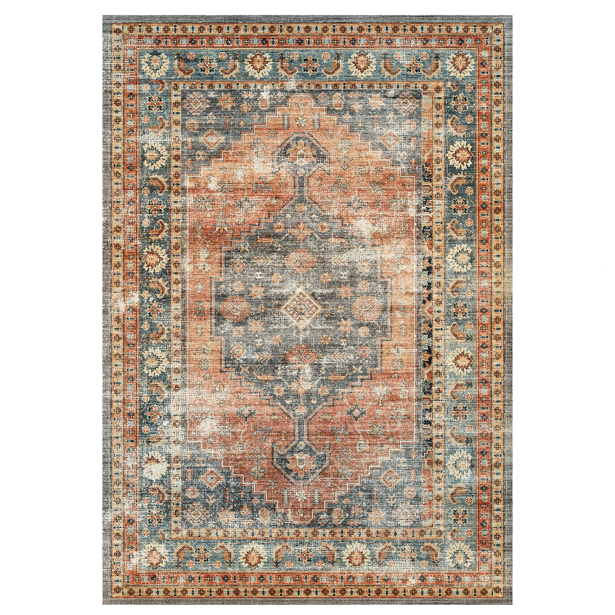 Calmere - Vintage Washable Small Rug - 60x90cm – view 2