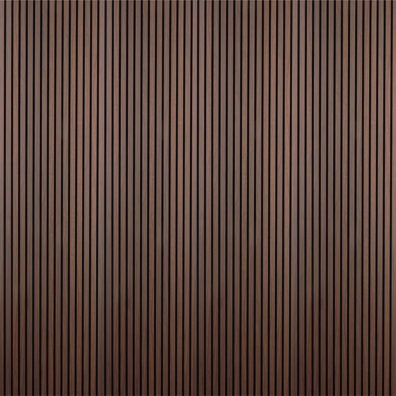 Acoustic Slat Wood Wall Panel - Smoked Oak - 1200 - Decor And Decor