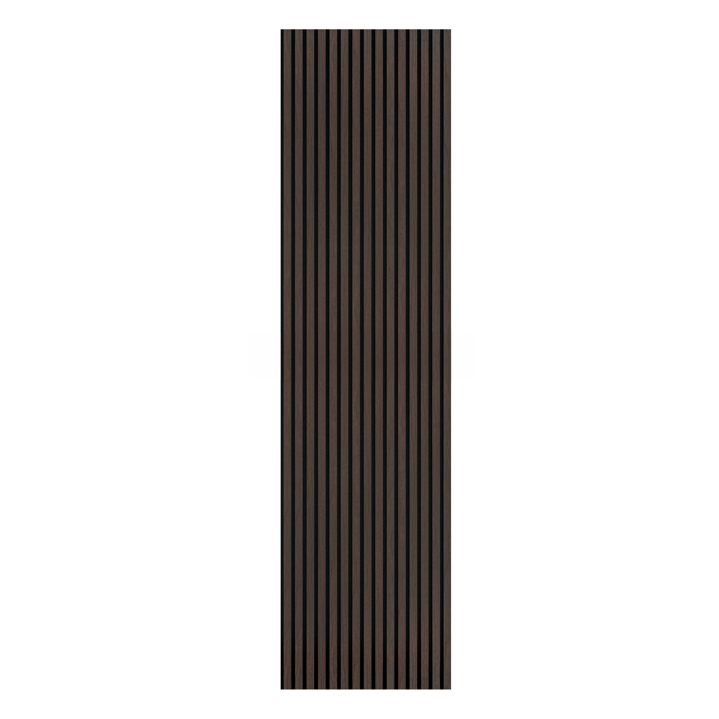 Acoustic Slat Wood Wall Panel - Smoked Oak - 2400 - 2 Pack