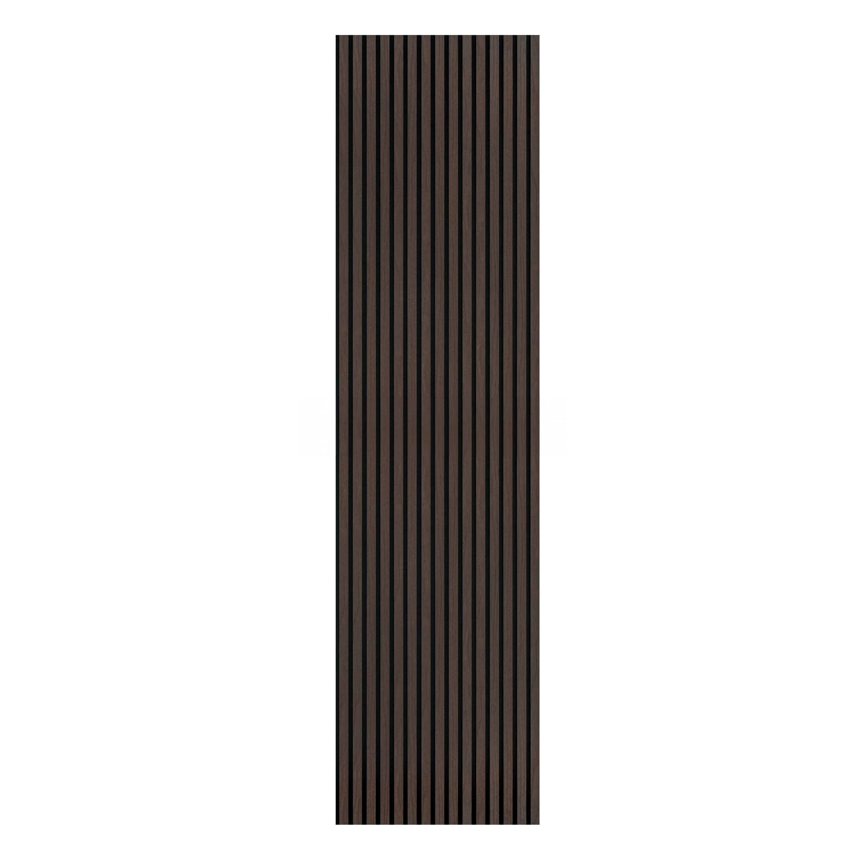 Acoustic Slat Wood Wall Panel - Smoked Oak - 2400 - 2 Pack – view 8
