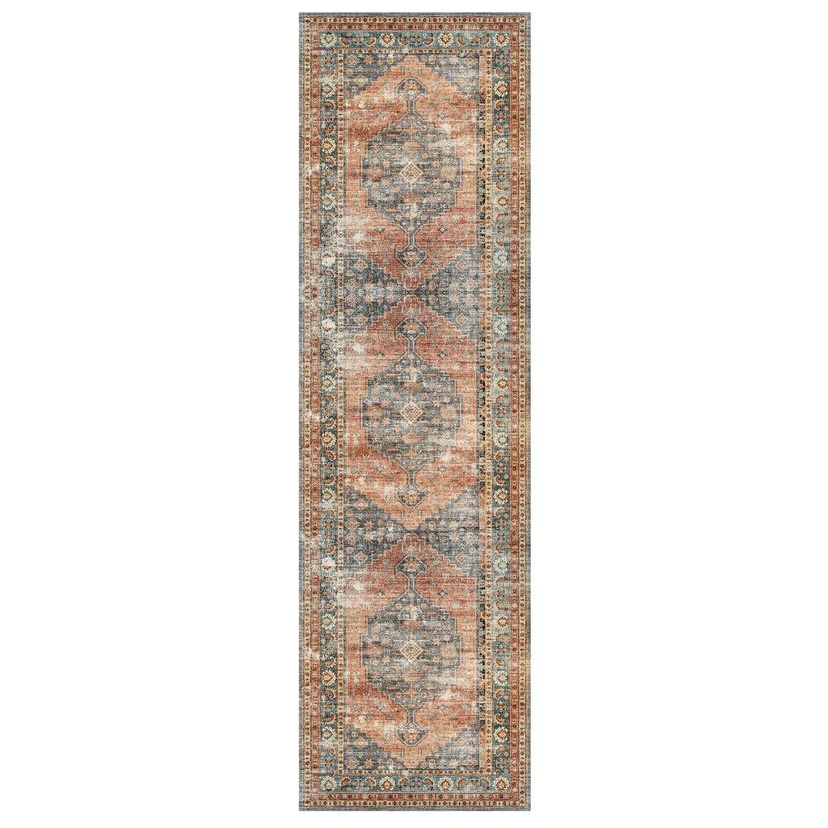 Calmere - Vintage Washable Runner Hallway Rug - 60x240cm – view 2