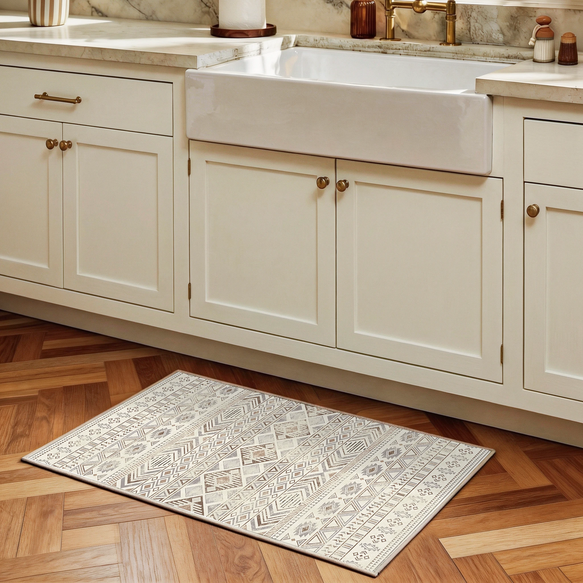 Nomira - Traditional Washable Small Rug - 60x90cm