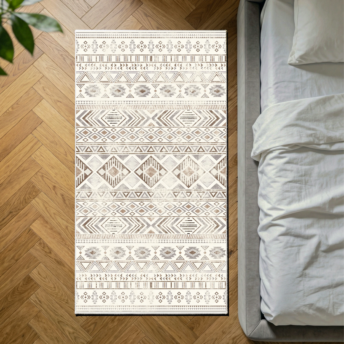 Nomira - Traditional Washable Kitchen Rug - 80x150cm