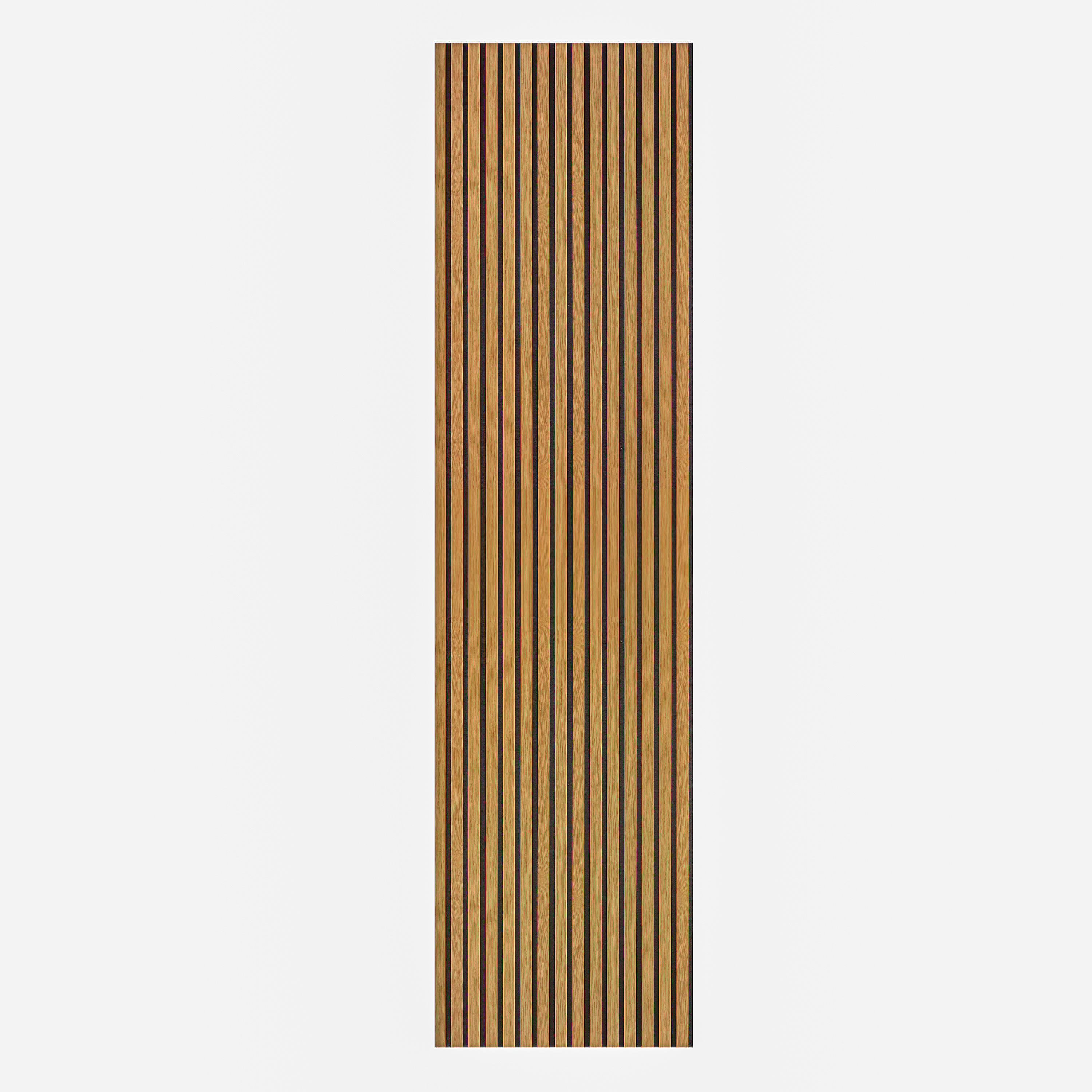 Acoustic Slat Wood Wall Panel - Oak - 2400 - Acoustic Panels | Decoranddecor