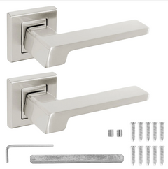 Square Rose Door Handles