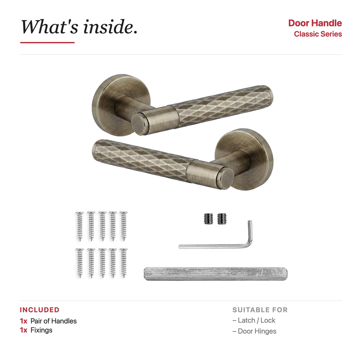 Tore – showing what's included in the box