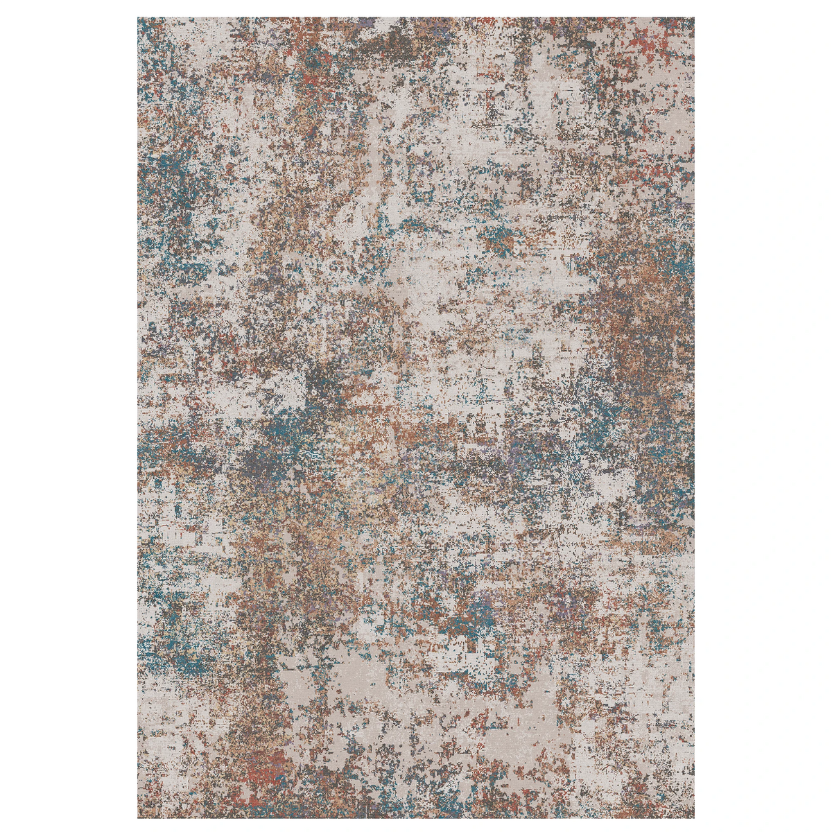 Trivon - Abstract Washable Small Rug - 80x150cm