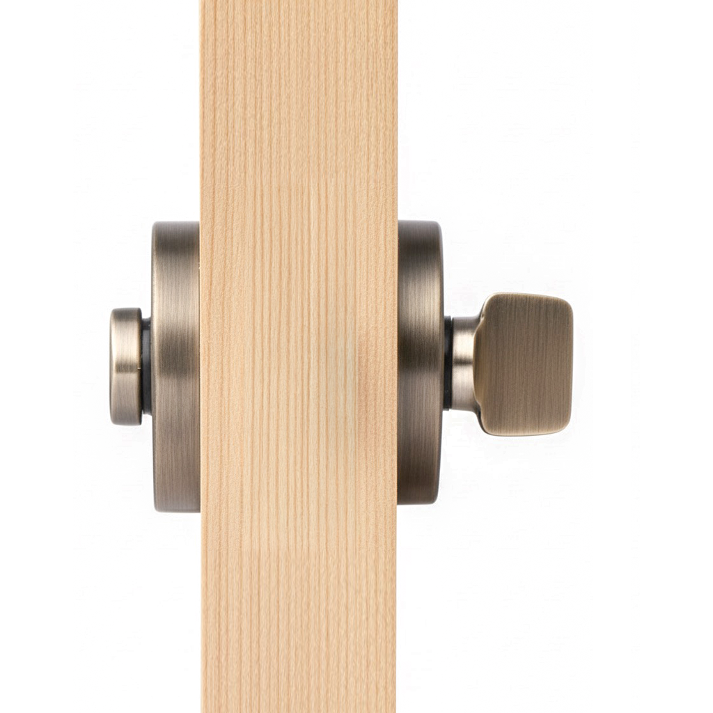 Bathroom Thumbturn and Release - Antique Brass