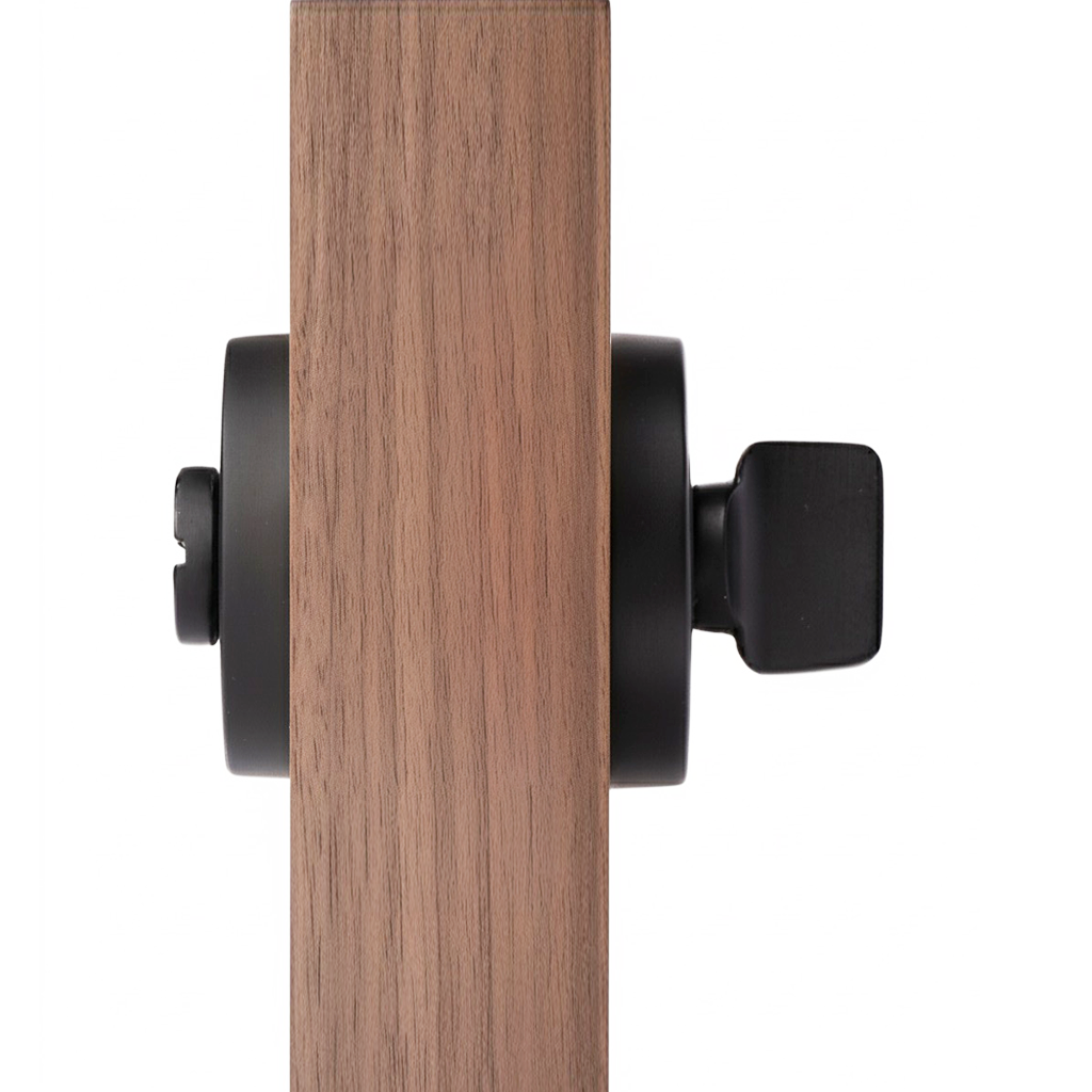 Bathroom Thumbturn and Release - Matt Black