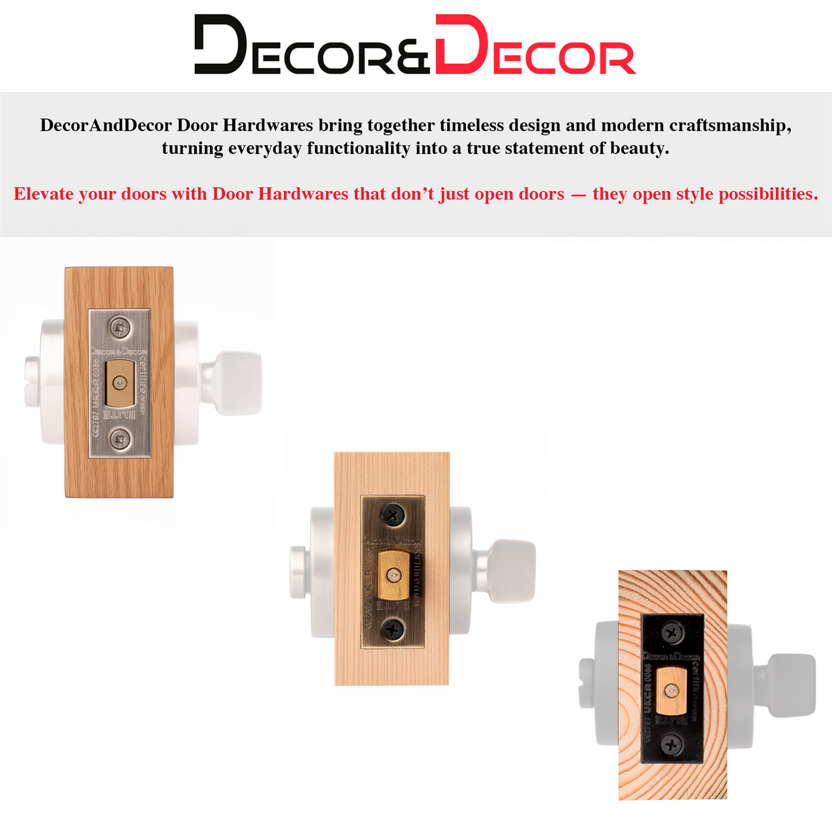Fire Rated Tubular Bathroom Deadbolt - 76mm - Antique Brass – view 4