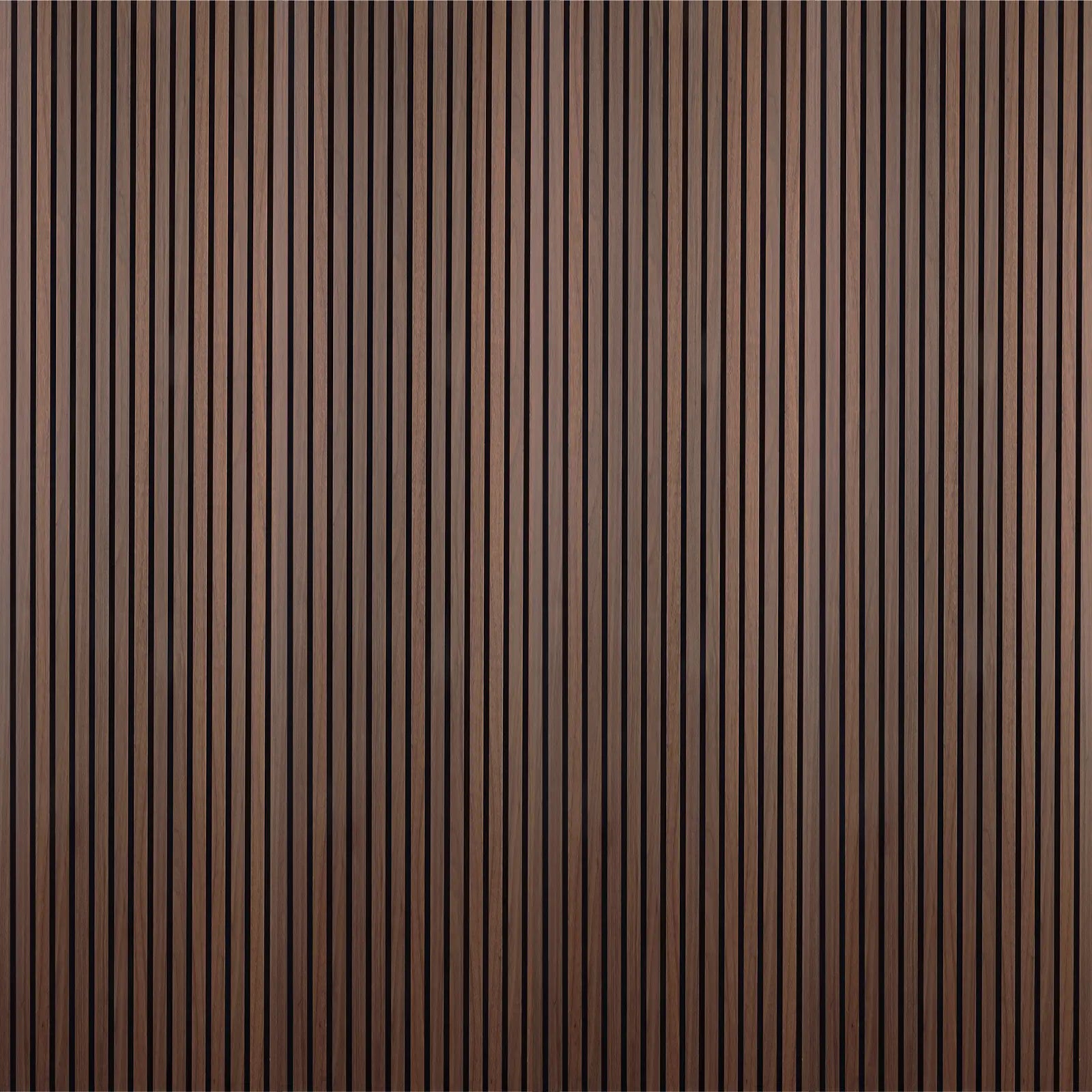 Acoustic Slat Wood Wall Panel - Smoked Oak - 2400 - Decor And Decor