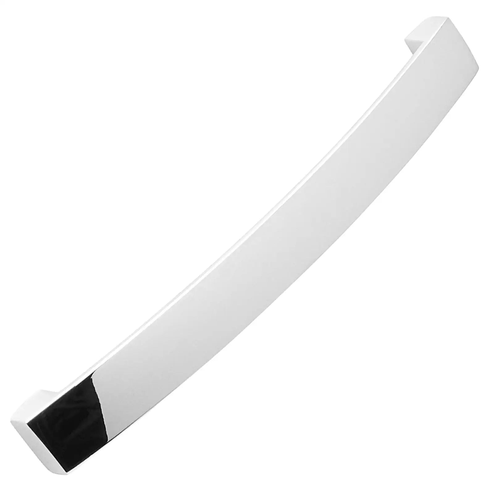 Asteria Bow Kitchen Cupboard Handle in Polished Chrome with sleek design and finish