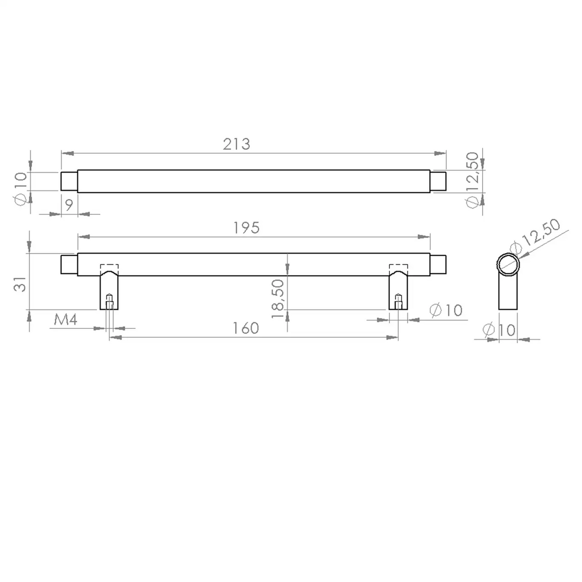 #size selection_160mm hole centres