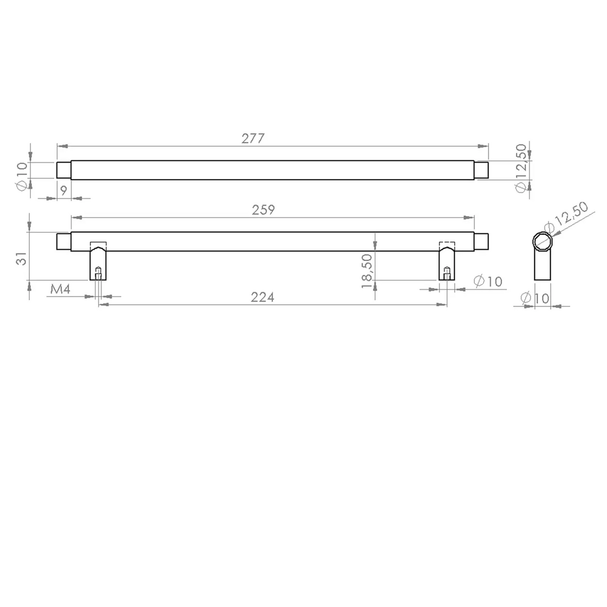 #size selection_224mm hole centres