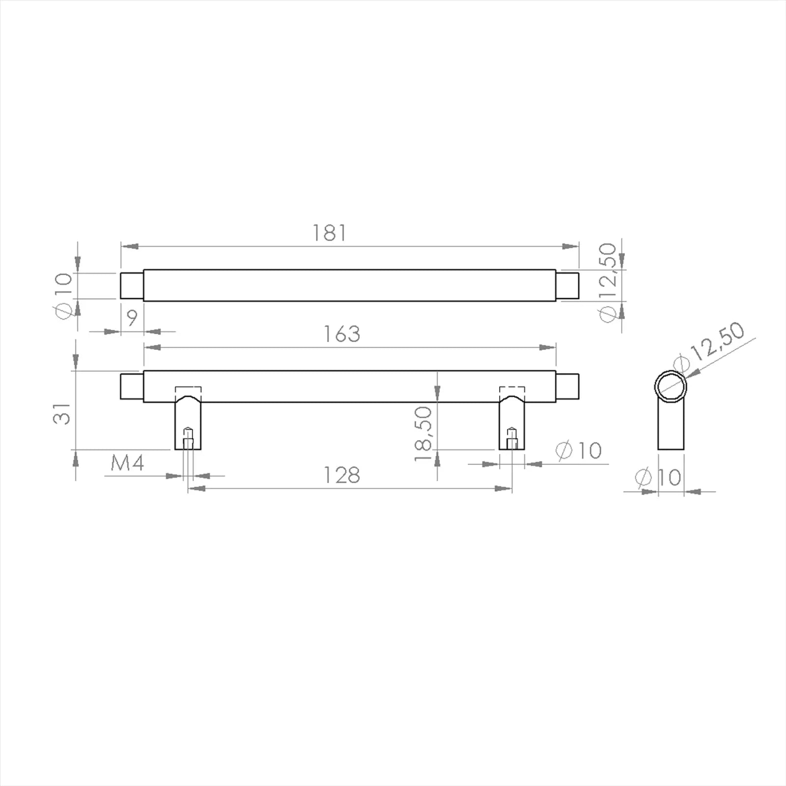#size selection_128mm hole centres