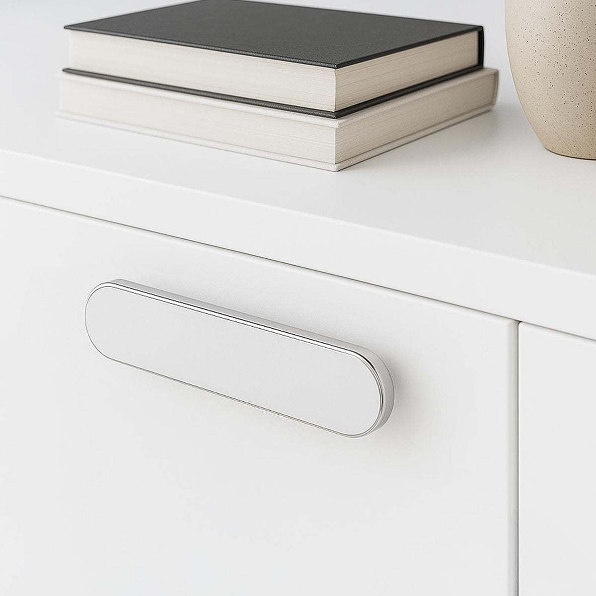 Istra - Kitchen Cabinet Drawer Pull Handle - Polished Chrome – view 3