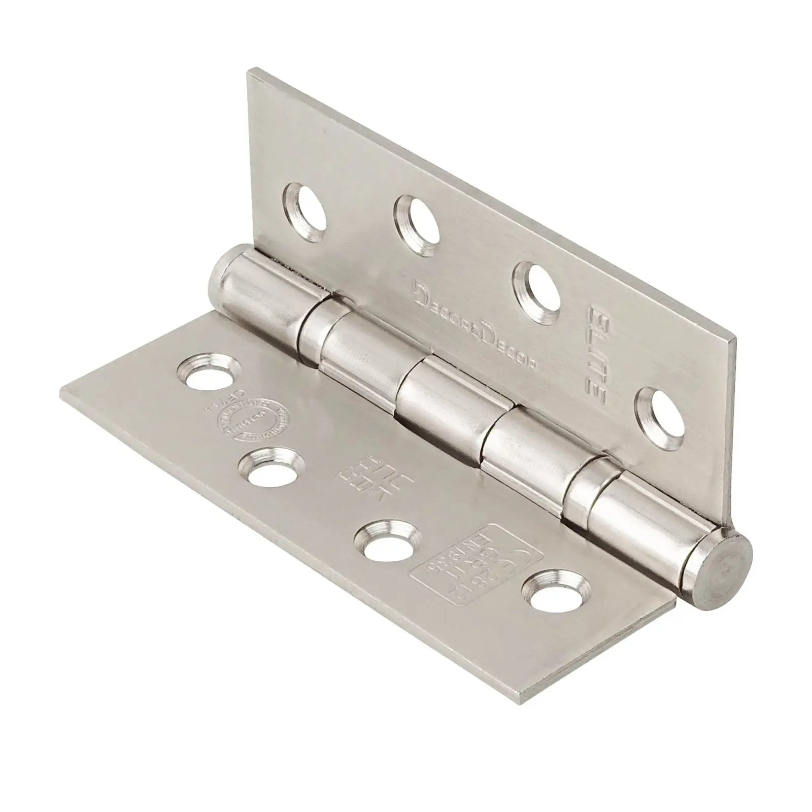 Stainless Steel Door Hinge for Ball Bearing Fire Rated Door Hinges Pair Satin Nickel