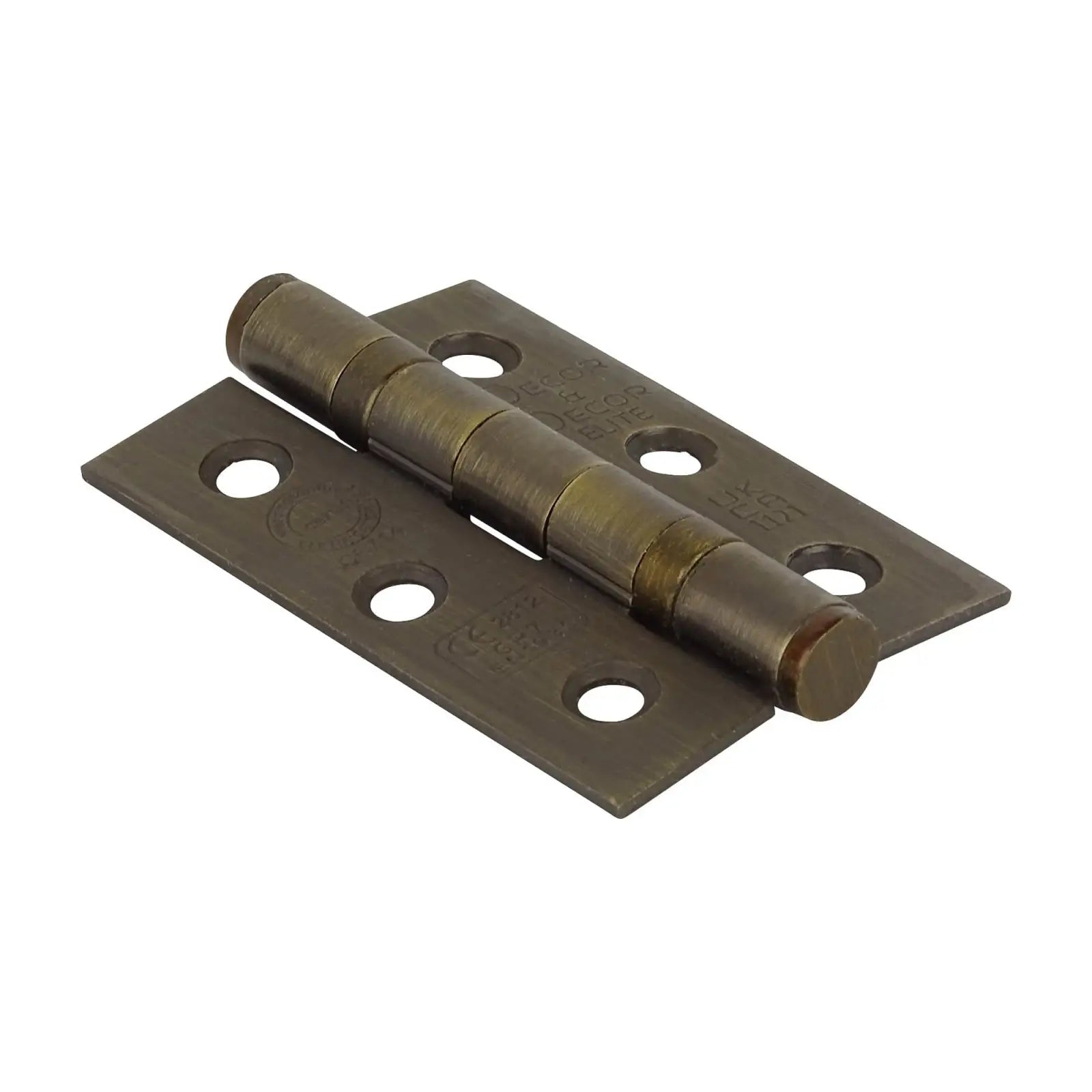 Ball Bearing Fire Rated Door Hinges - 76mm - Pair - Antique Brass - Door Hinges