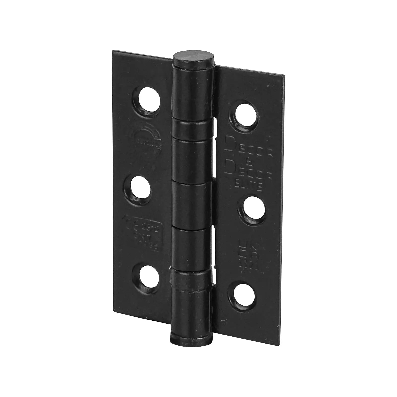 Ball Bearing Fire Rated Door Hinges - 76mm - Pair - Matt Black - Door Hinges