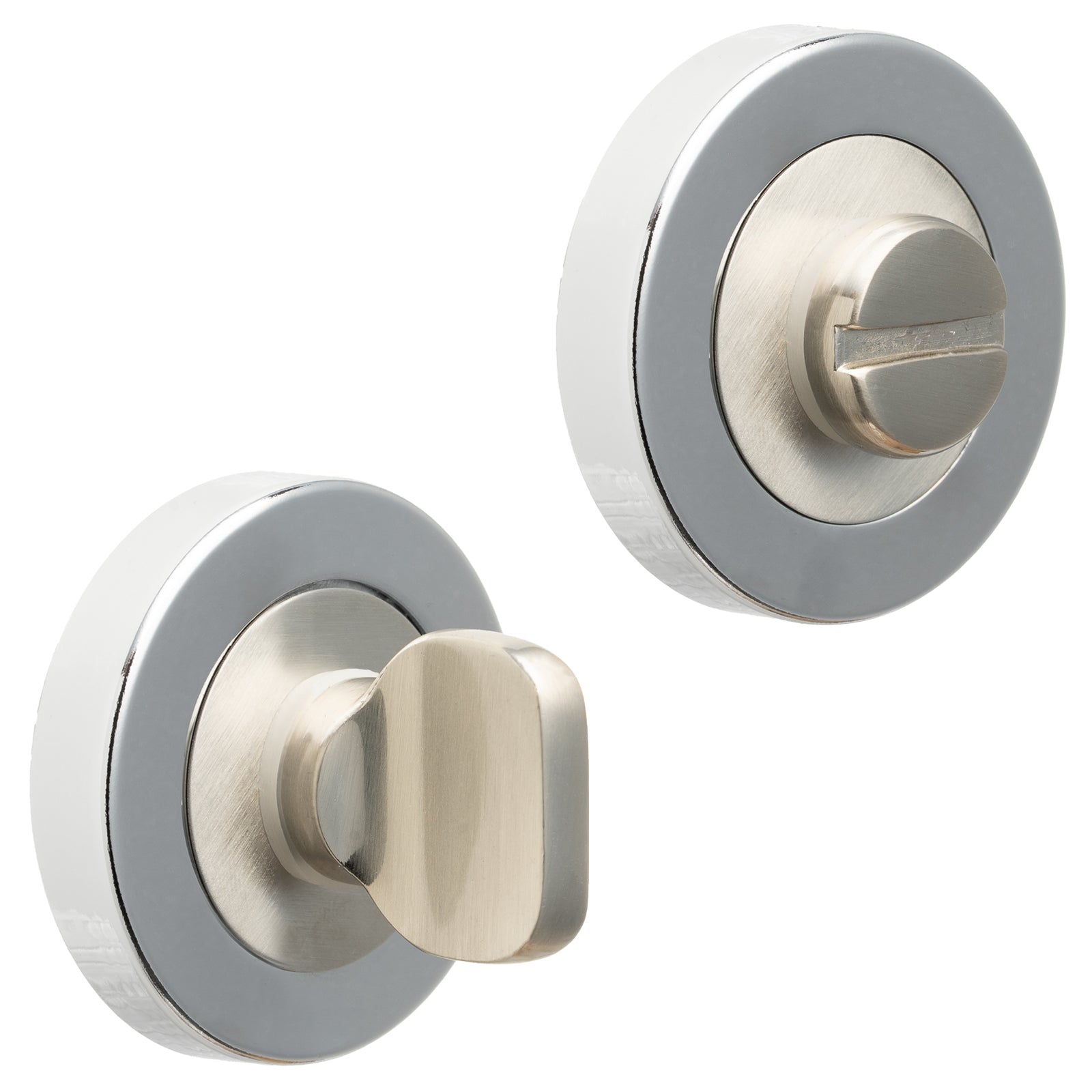 Bathroom Thumbturn and Release - Duo Finish