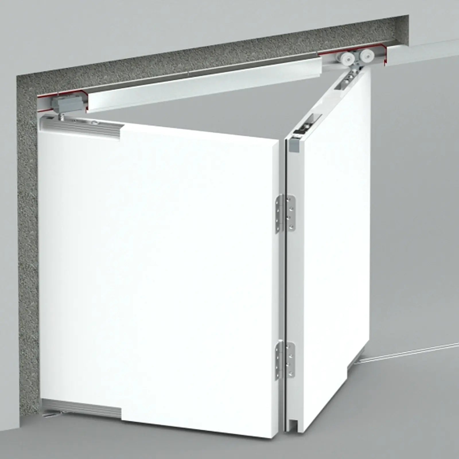 BiFold Folding Sliding Door Gear System Kit 60KG Per Door Capacity - Decor And Decor