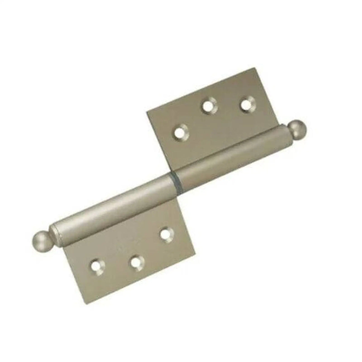 Brushed Light Duty Lift Off Door Hinges 100mm – view 2