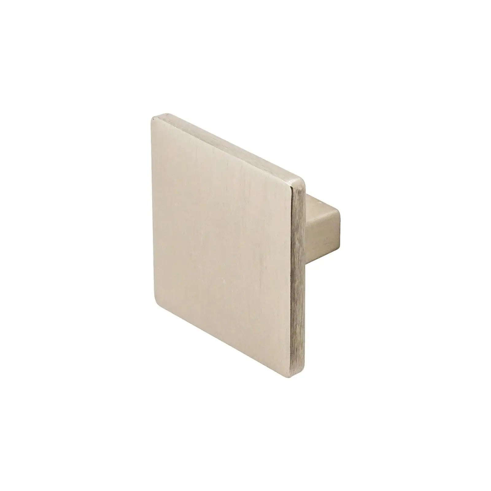 Calla - Square Kitchen Cabinet Knob - Satin Nickel - Decor And Decor