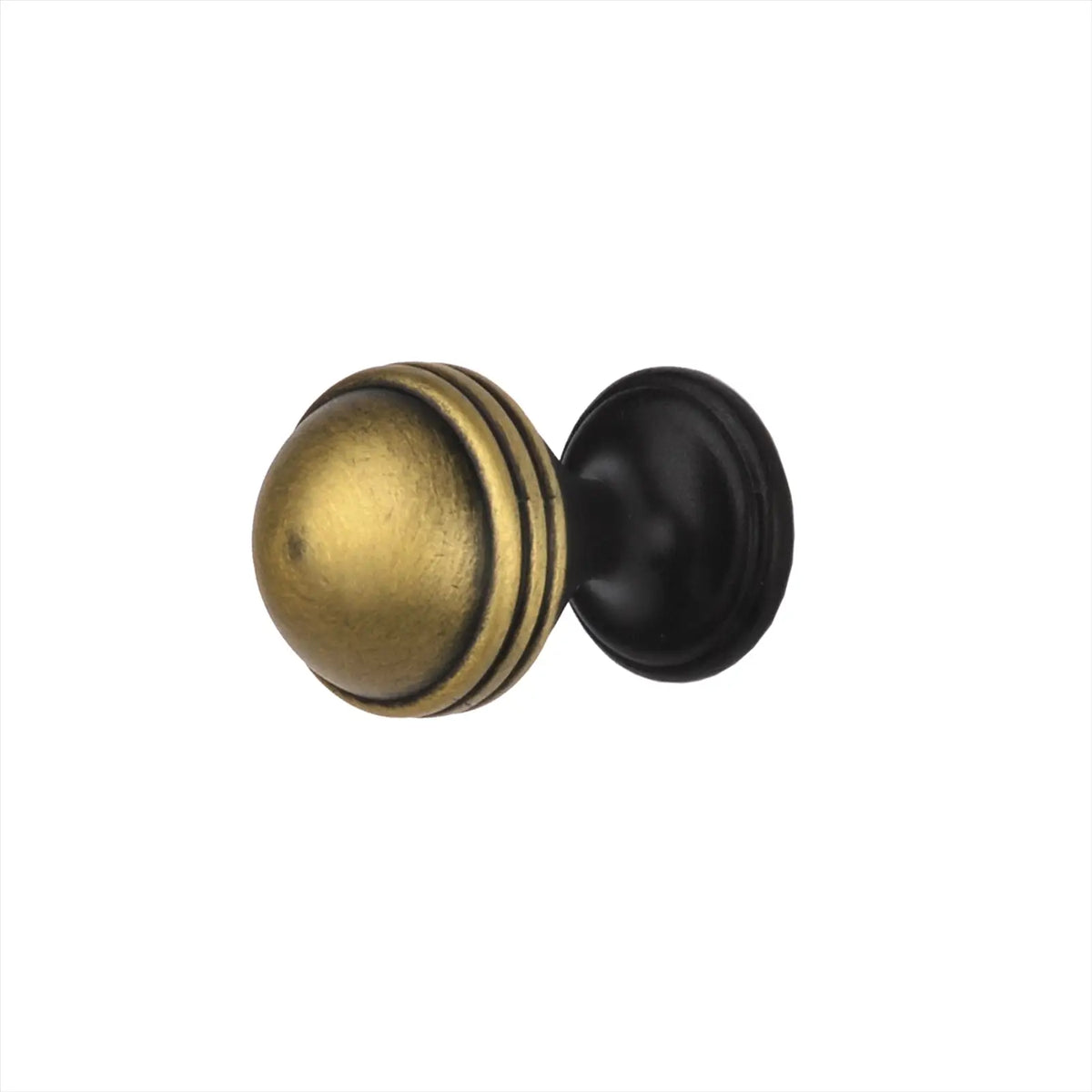 Collier - Round Cabinet Knob - Antique Brass - Knobs – Timeless Design