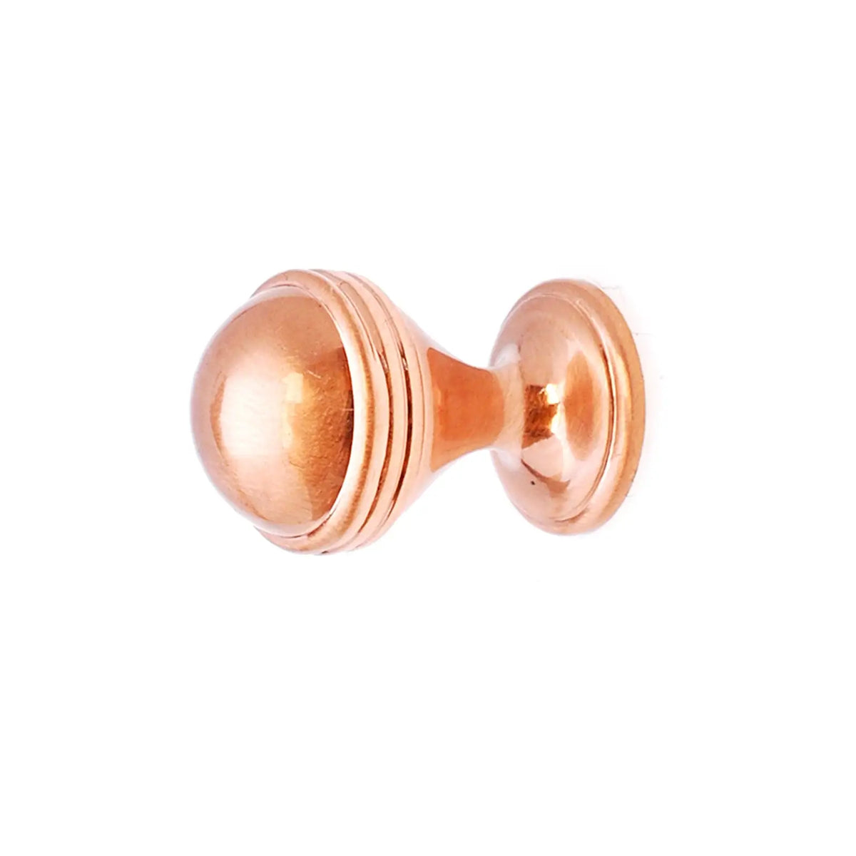 Collier - Round Cabinet Knob - Satin Copper