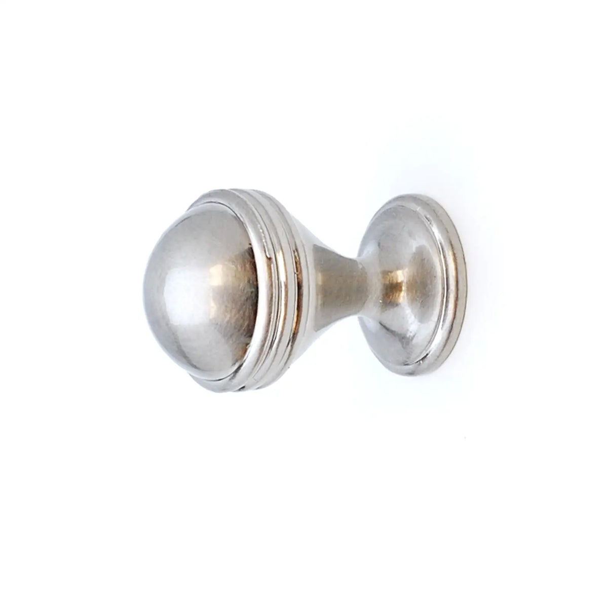 Collier - Round Cabinet Knob - Satin Nickel