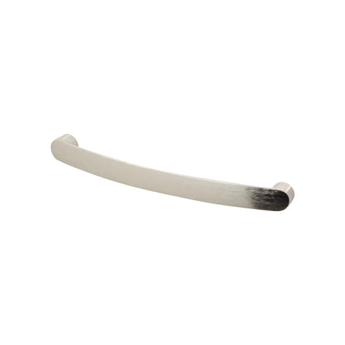 Merle - Curved Bow Kitchen Cabinet Handle - Satin Nickel - Decor And Decor