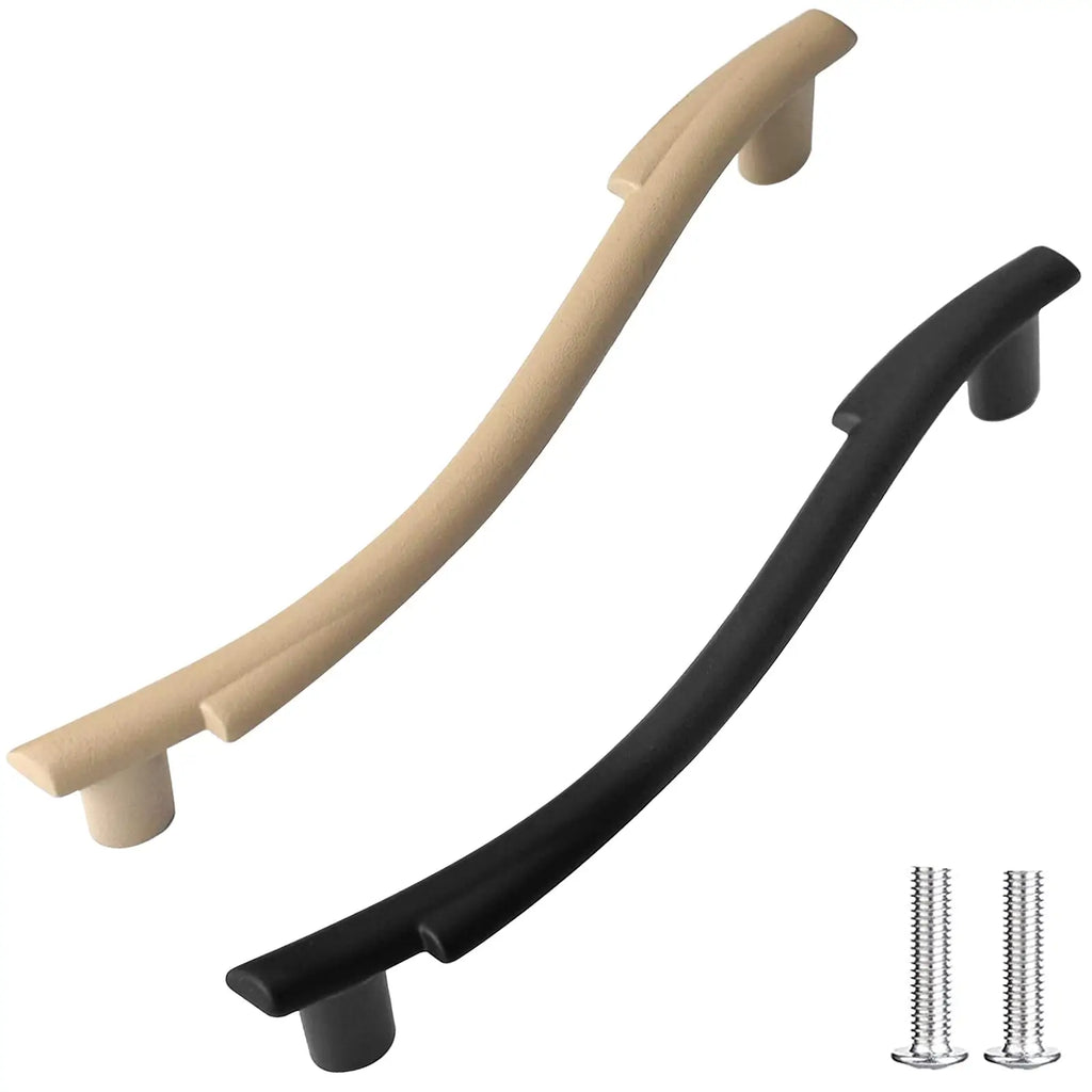 Decorative Zinc Alloy Curved Handle