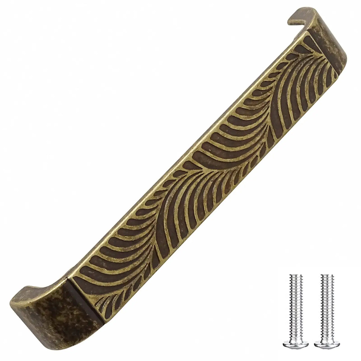 Delta - Traditional D Shaped Handle - Antique Brass – view 3