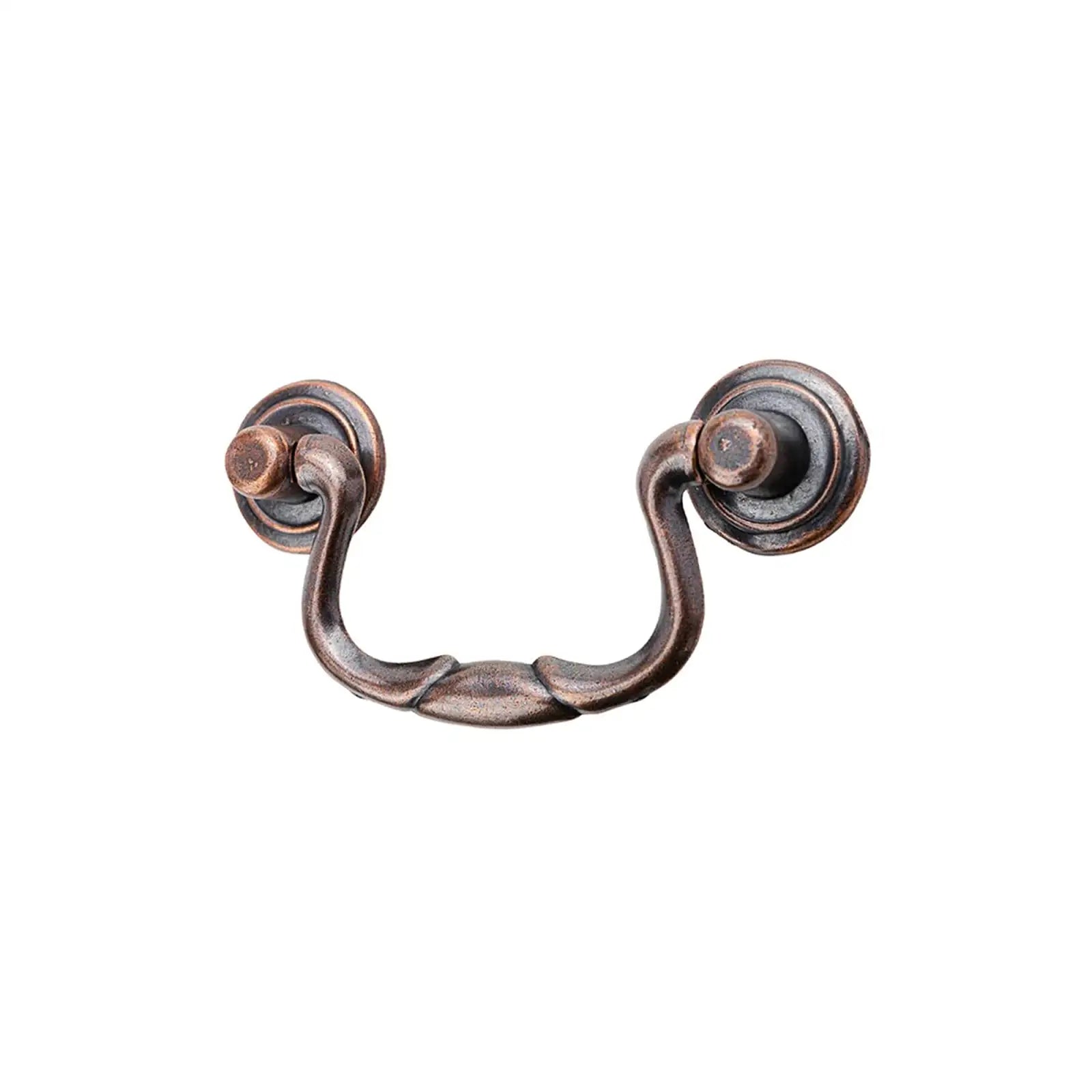 Dixie - Vintage Swing Cabinet Pull Handle - Antique Copper - Decor And Decor