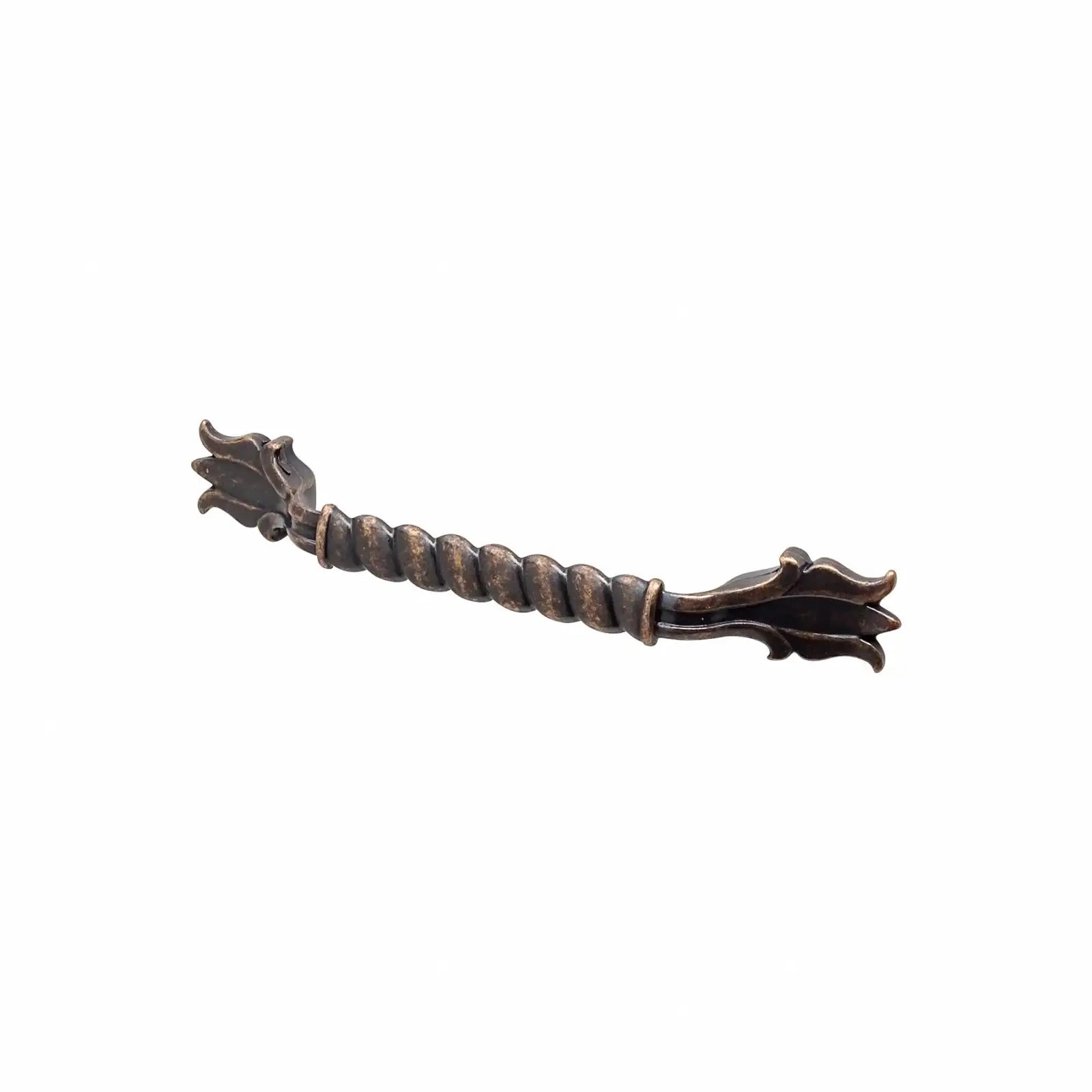 Ella - Traditional D Shaped Cabinet Drawer Pulls - Antique Copper - Decor And Decor