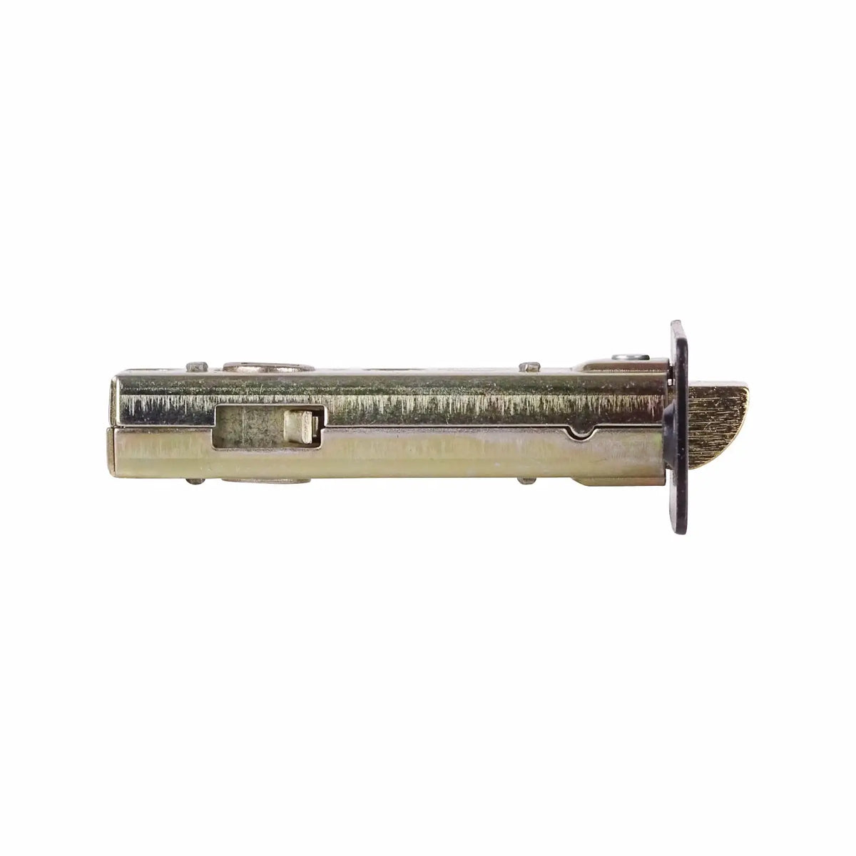 Metal door latch mechanism for Fire Rated Tubular Mortice Latch in Antique Brass finish