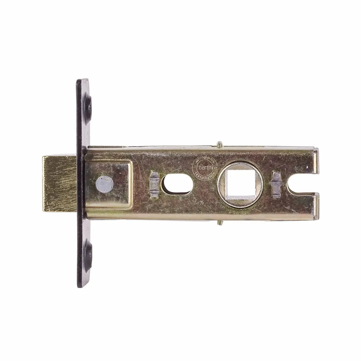 Fire Rated Tubular Mortice Latch - 76mm - Matt Black - Tubular Latches