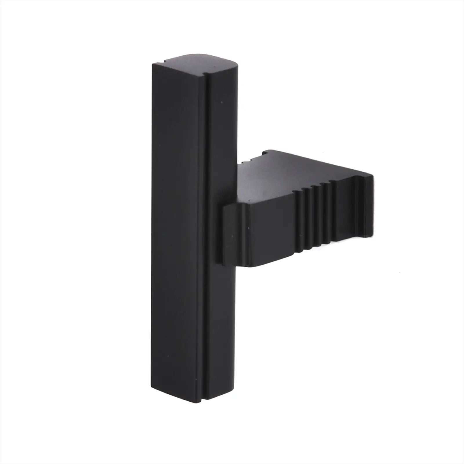 Galena - Kitchen Cupboard Knob - Matt Black - Knobs