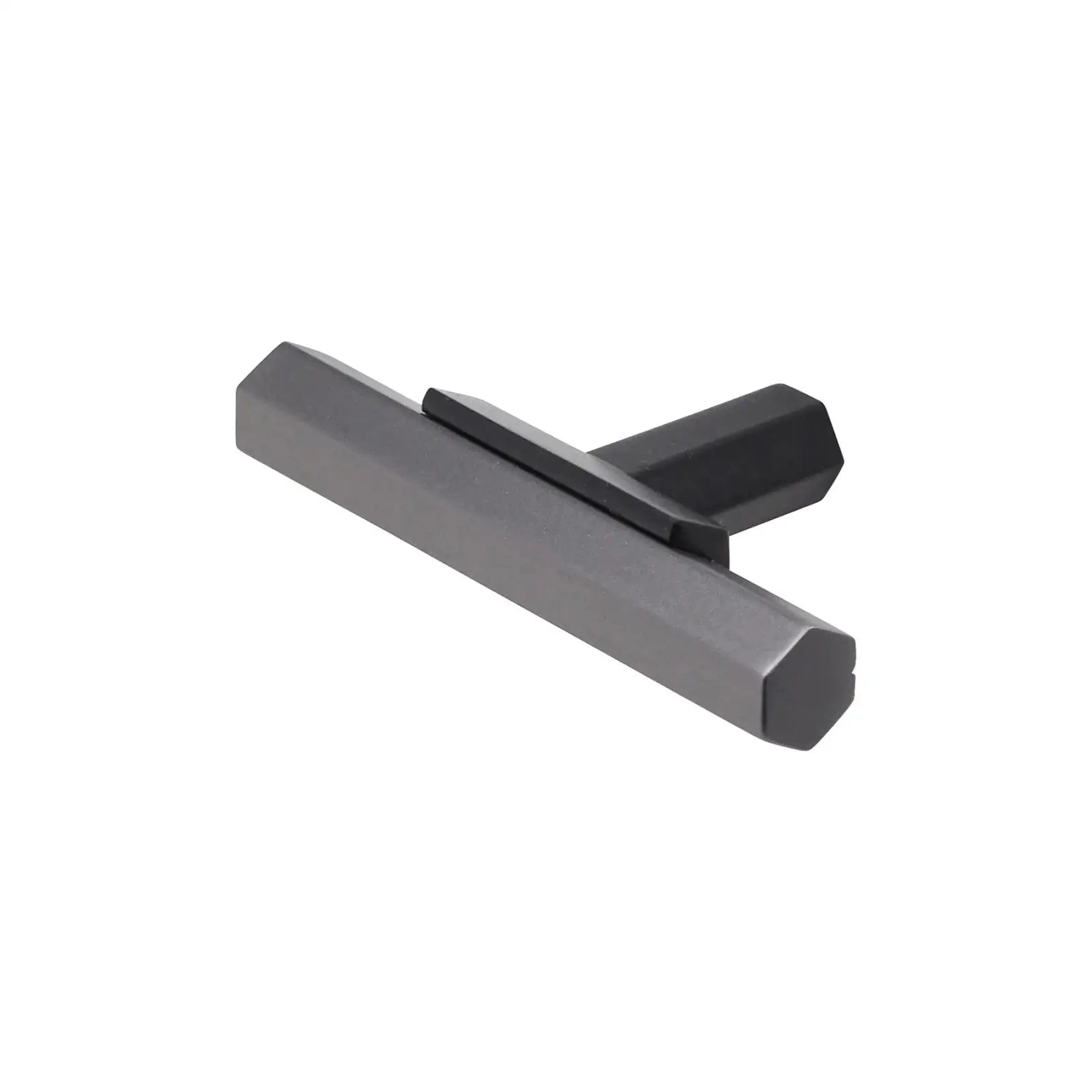 Gantry - T-Bar Kitchen Cabinet Knob - Graphite - Matt Black - Decor And Decor