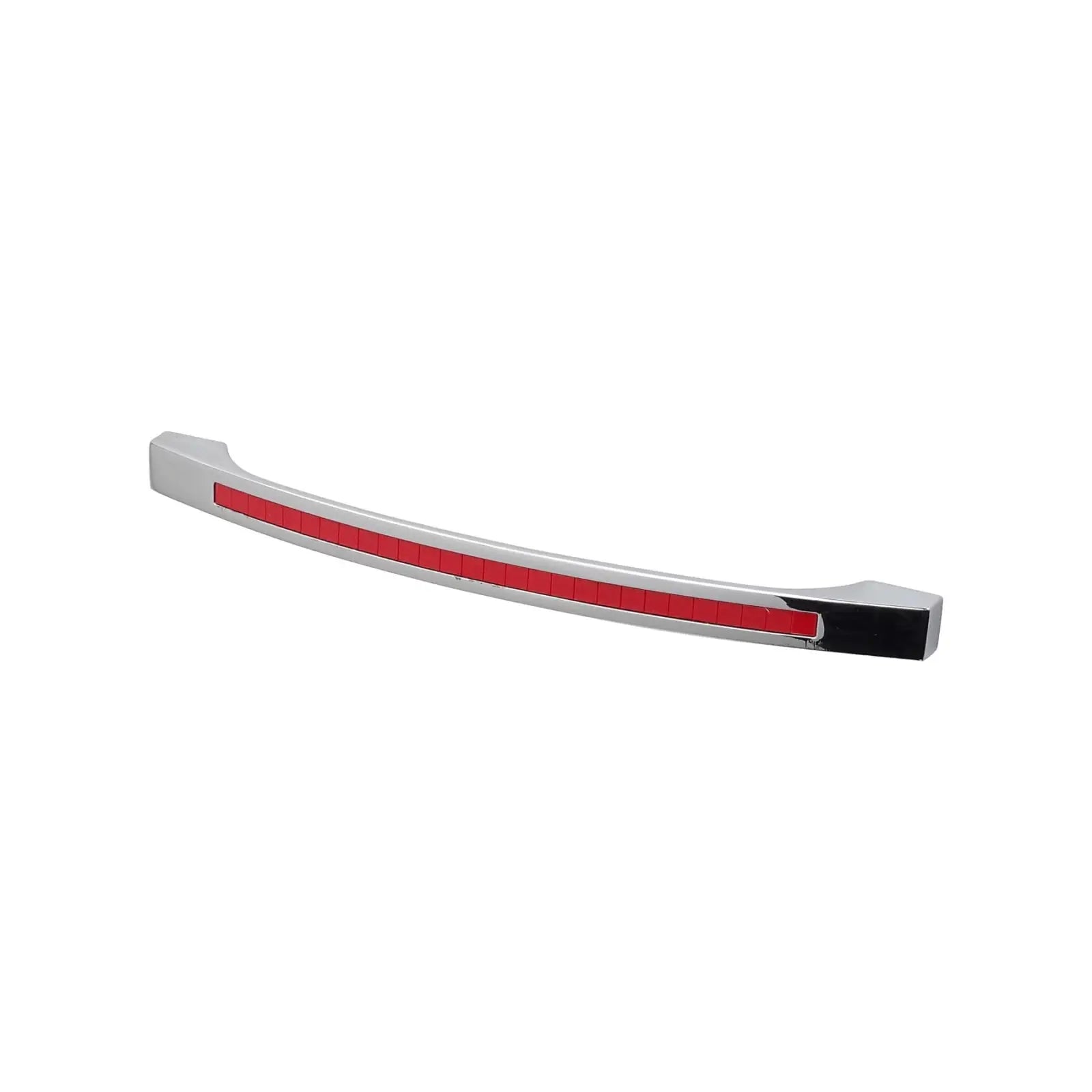 Glow - Kitchen Cupboard Bow Handle - Polished Chrome - Red - Decor And Decor