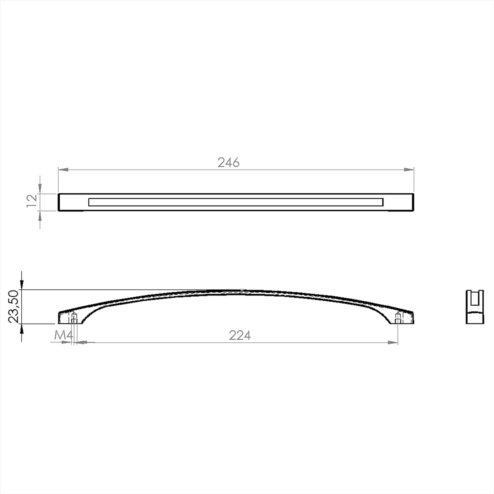 #size selection_224mm hole centres