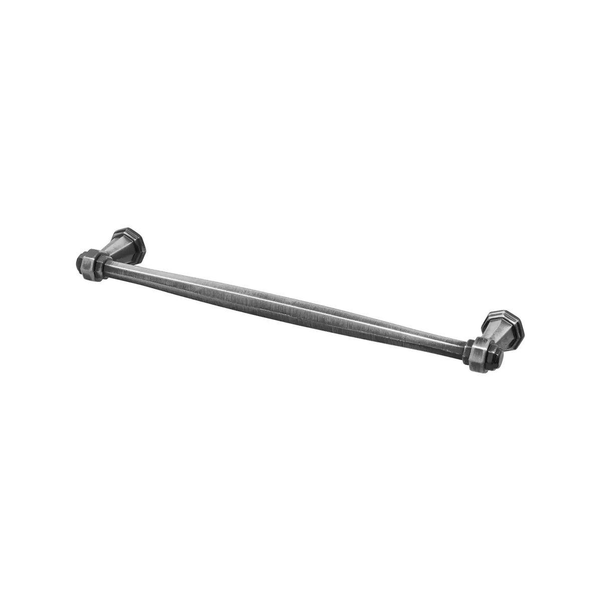 Ippudo - Traditional Bar Kitchen Cabinet Handle - Antique Silver - Pewter