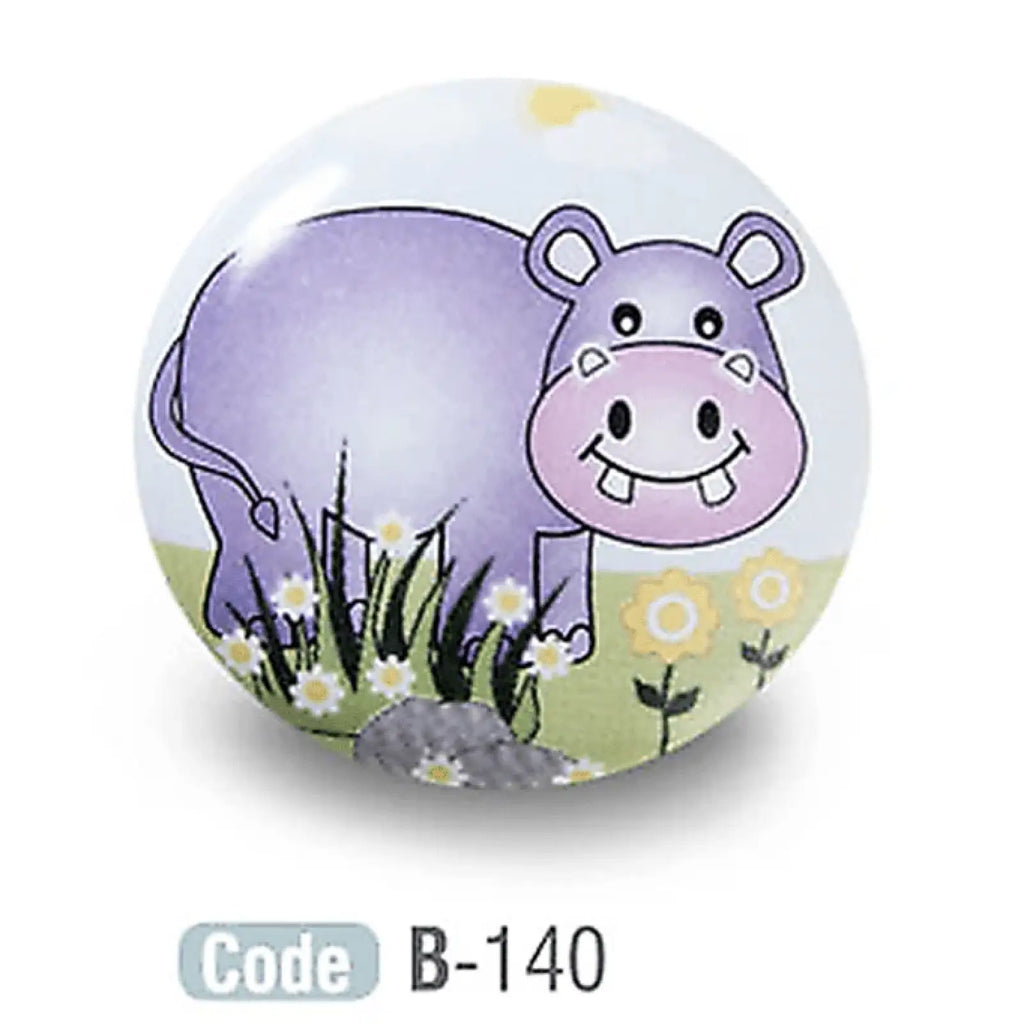 Animal Porcelain Cupboard Knobs