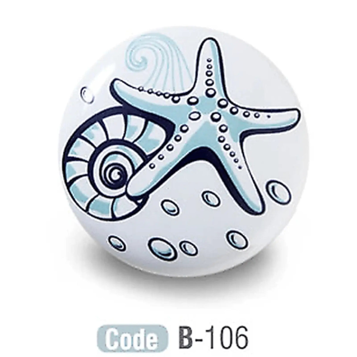 Kids Snail Ceramic Cupboard Knobs Porcelain