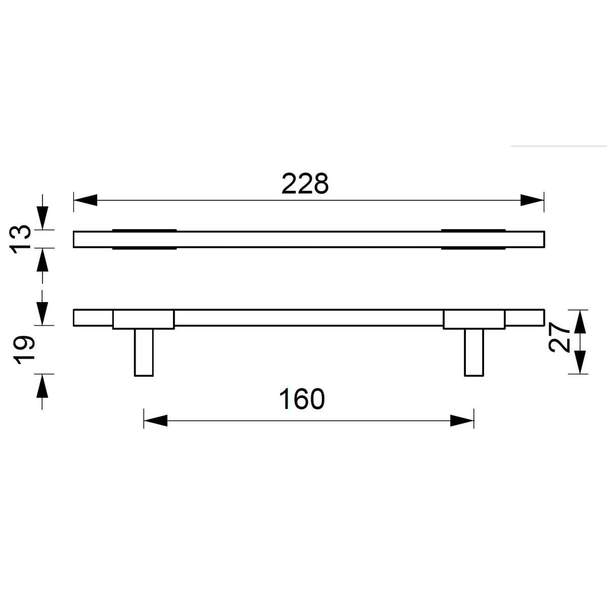 #size selection_160mm hole centres
