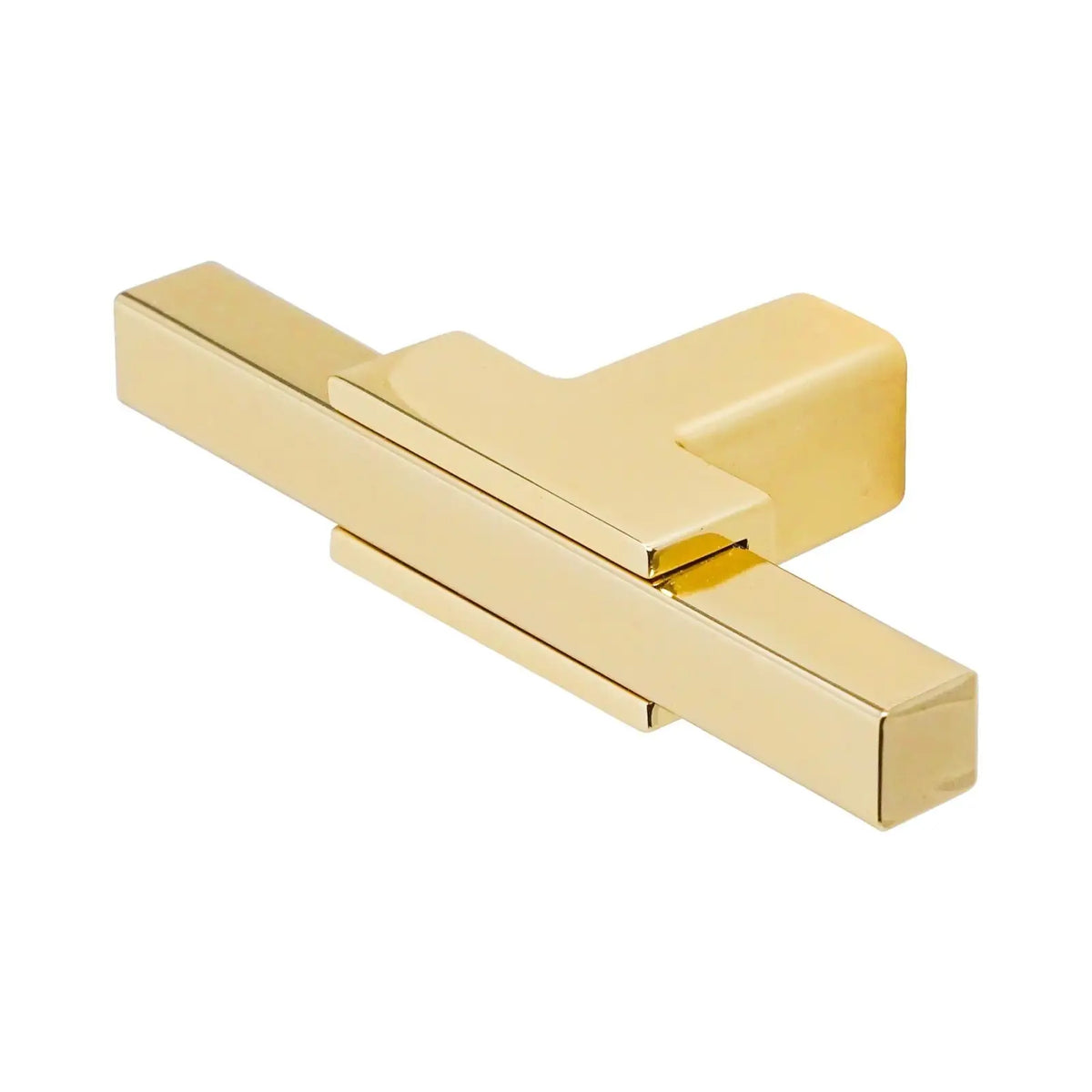 Kotata - T-Bar Kitchen Cabinet Knob - Polished Gold